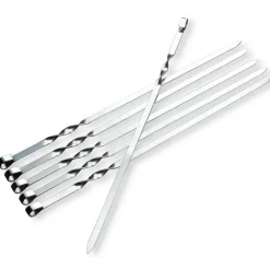 Grillspieße-Set aus Edelstahl – Grillwerkzeuge für den Außenbereich