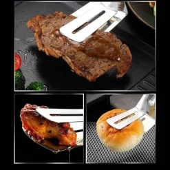 Grillzange aus Edelstahl – Easy Grip BBQ Tool