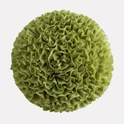 Grünes Blumensofakissen Kissenbezug - Home Decor Quadratisches Kissen