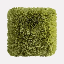 Grünes Blumensofakissen Kissenbezug - Home Decor Quadratisches Kissen