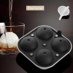 Große Eisballform – perfekt für Cocktails und Whiskey-Getränke