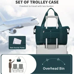 Große Tragetasche, leichte Reise-, Schwangerschafts- und Sporttasche