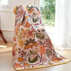 Großes Badetuch aus Baumwollgaze – weich, saugfähig, 90 x 180 cm für ultimativen Komfort