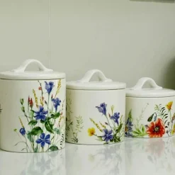 Großes, mit Silikon versiegeltes Vorratsglas für Blumen – vielseitige Dose für Nüsse, Tee, Zucker, Gewürze