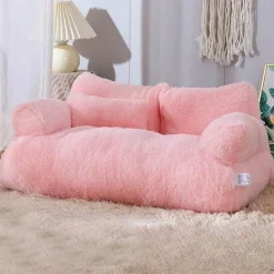 Großes Plüsch-Haustiersofa – Bequemes Vier-Jahreszeiten-Hunde-/Katzenbett