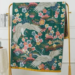 Großes, weiches Badetuch aus Baumwolle – 90 x 180 cm. Unverzichtbar für Spa-ähnlichen Komfort.