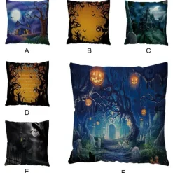 Gruselige Halloween-Kissenbezüge – Dekorative, gruselige Heimdekoration