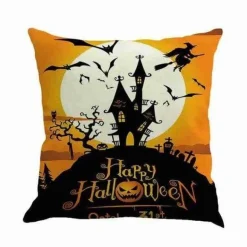 Gruseliges Haus Halloween Kissenbezüge