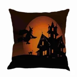 Gruseliges Haus Halloween Kissenbezüge