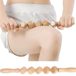 Gua Sha Massagegerät aus Holz – Werkzeug zur Linderung von Nacken und Schultern