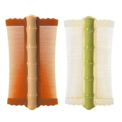 Haarkamm aus Sandelholz – natürlicher antistatischer Kamm mit schmalen, feinen Zähnen