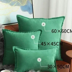 Hahnentritt-Kissenbezug - Schwarz-weißer Kissenbezug mit Schleife, 30 x 50 cm