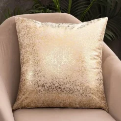 Hahnentritt-Kissenbezug - Schwarz-weißer Kissenbezug mit Schleife, 30 x 50 cm