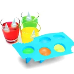 Hai-Eiswürfelform – Lustige Frozen-Hai-Formen