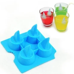Hai-Eiswürfelform – Lustige Frozen-Hai-Formen