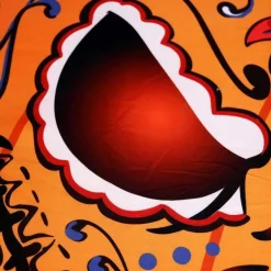 Halloween Kürbis Blumen Bettbezug Set - Festliche Bettwäsche