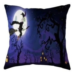 Halloween-Kürbis-Kissenbezüge – Dekorative, gruselige Kissen