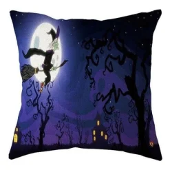 Halloween-Kürbis-Kissenbezüge – Dekorative, gruselige Kissen