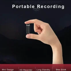 Halskette mit sprachaktiviertem Audiorecorder – stilvolles Smart-Gerät für freihändige Aufnahmen