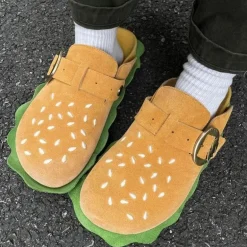 Hamburger Strandpantoffeln – Lustige, lässige Sommerschuhe