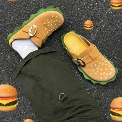 Hamburger Strandpantoffeln – Lustige, lässige Sommerschuhe
