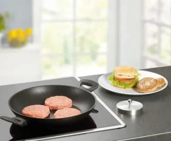 Hamburger-Patty-Form aus Edelstahl – Burger-Maker-Werkzeug