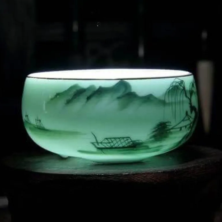 Handbemalte chinesische Keramikschalen – Luxus traditionelle Kunstfertigkeit