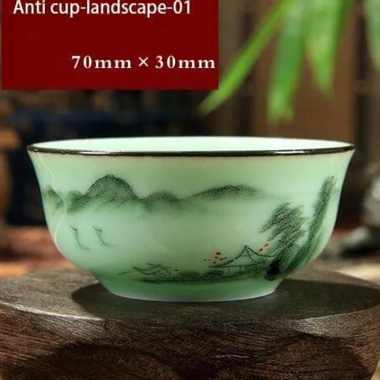 Handbemalte chinesische Keramikschalen – Luxus traditionelle Kunstfertigkeit
