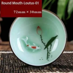 Handbemalte chinesische Keramikschalen – Luxus traditionelle Kunstfertigkeit
