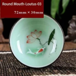 Handbemalte chinesische Keramikschalen – Luxus traditionelle Kunstfertigkeit