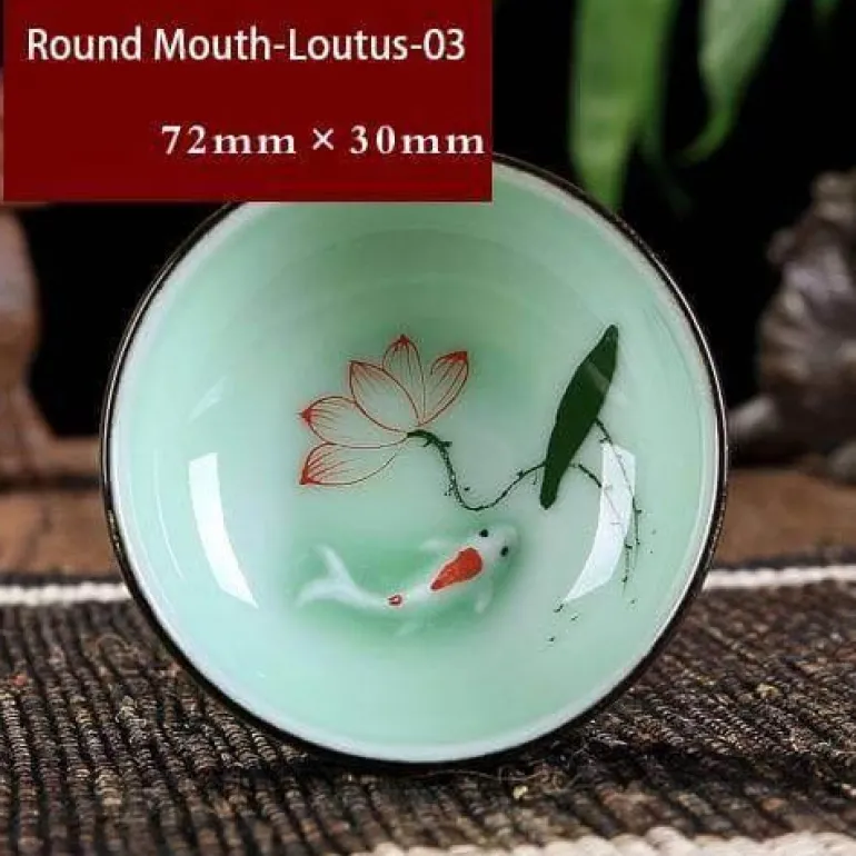 Handbemalte chinesische Keramikschalen – Luxus traditionelle Kunstfertigkeit