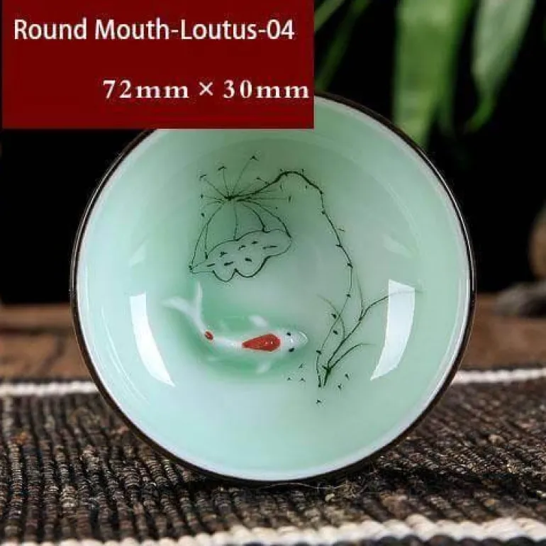 Handbemalte chinesische Keramikschalen – Luxus traditionelle Kunstfertigkeit