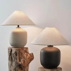 Handcrafted Ceramic Lamp - Unique Pottery Lighting Fixture