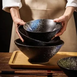 Handelsübliche Ramenschalen aus Keramik – langlebiges Geschirrset