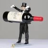 Handgefertigter Zauberer-Weinhalter – Kreatives, einzigartiges Weinregal