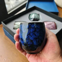 Handgefertigtes Keramikbecher-Set – Einzigartiges Trinkgeschirr für Kaffee und Tee in Geschenkbox