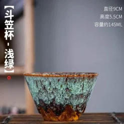 Handgefertigtes Kung-Fu-Teetassen-Set aus Keramik – Trinkgeschirr aus Porzellan