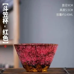 Handgefertigtes Kung-Fu-Teetassen-Set aus Keramik – Trinkgeschirr aus Porzellan