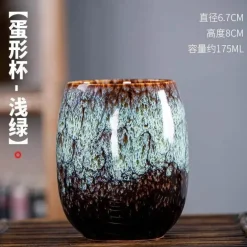 Handgefertigtes Kung-Fu-Teetassen-Set aus Keramik – Trinkgeschirr aus Porzellan