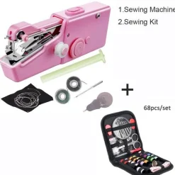 Handgehaltene Mini-Nähmaschine – Tragbares Nähwerkzeug