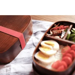 Handgemachte japanische Bento-Box – Traditionelle Lunchbox