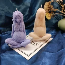 Handgemachte Mutter Erde Kerzenform - Umweltfreundliche Kerzenherstellung