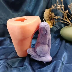 Handgemachte Mutter Erde Kerzenform - Umweltfreundliche Kerzenherstellung