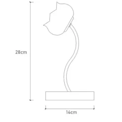 Handgemachtes Glockenblumen-Buchenholz-Nachtlicht - Rustikales Wohndekor