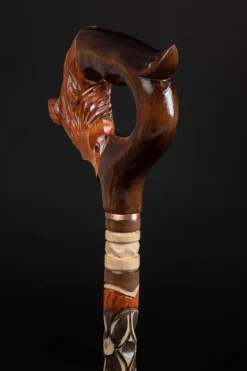 Handgeschnitzte Gehstöcke für Frauen, Fox Pretty Canes