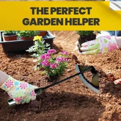 Handschaufelrechen aus hohlem Stahl – vielseitiges Gartenwerkzeug
