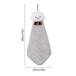 Handtuch aus Bambuskohle – antibakterielles, weiches Küchen- und Badetuch