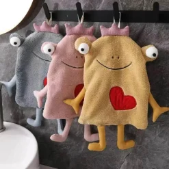 Handtuch aus Korallensamt – weiches, saugfähiges, kinderfreundliches Design