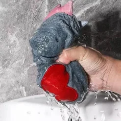 Handtuch aus Korallensamt – weiches, saugfähiges, kinderfreundliches Design