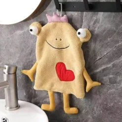 Handtuch aus Korallensamt – weiches, saugfähiges, kinderfreundliches Design